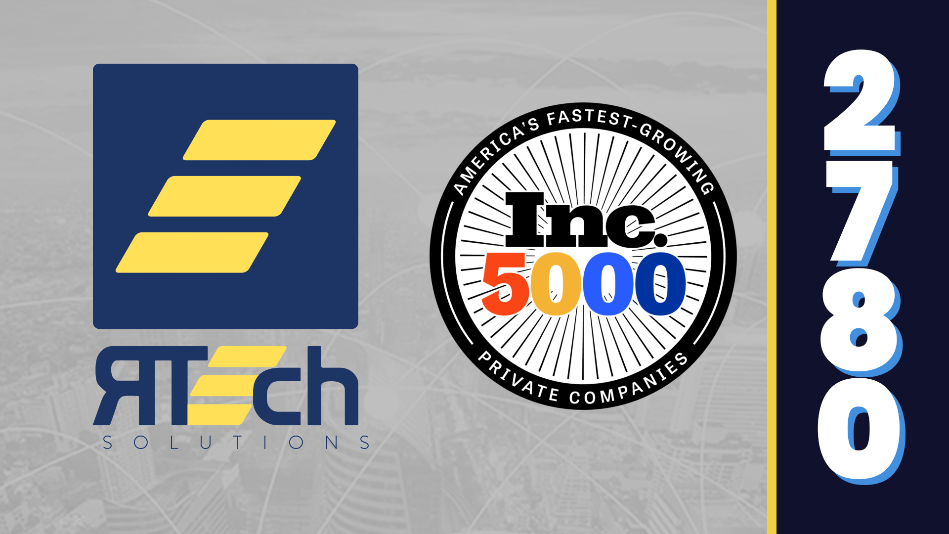 Knoxville Based RTech Solutions Lands Spot on the 2025 Inc. 5000 List